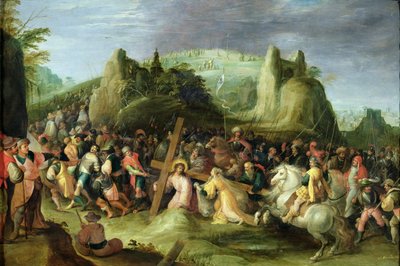 Christus op de Weg naar Golgotha door Frans II Francken the Younger